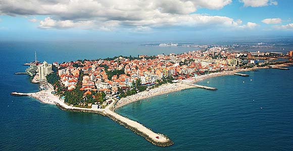 Pomorie Bulgaria - general view, panorama