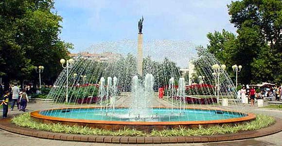 Bourgas Bulgaria - general view, panorama
