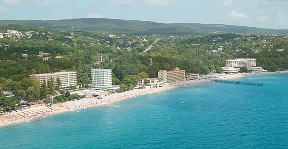 Sunny day Bulgaria - general view, panorama