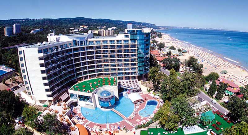 Hotel Marina Grand Beach in Golden sands resort on the Black sea in ...